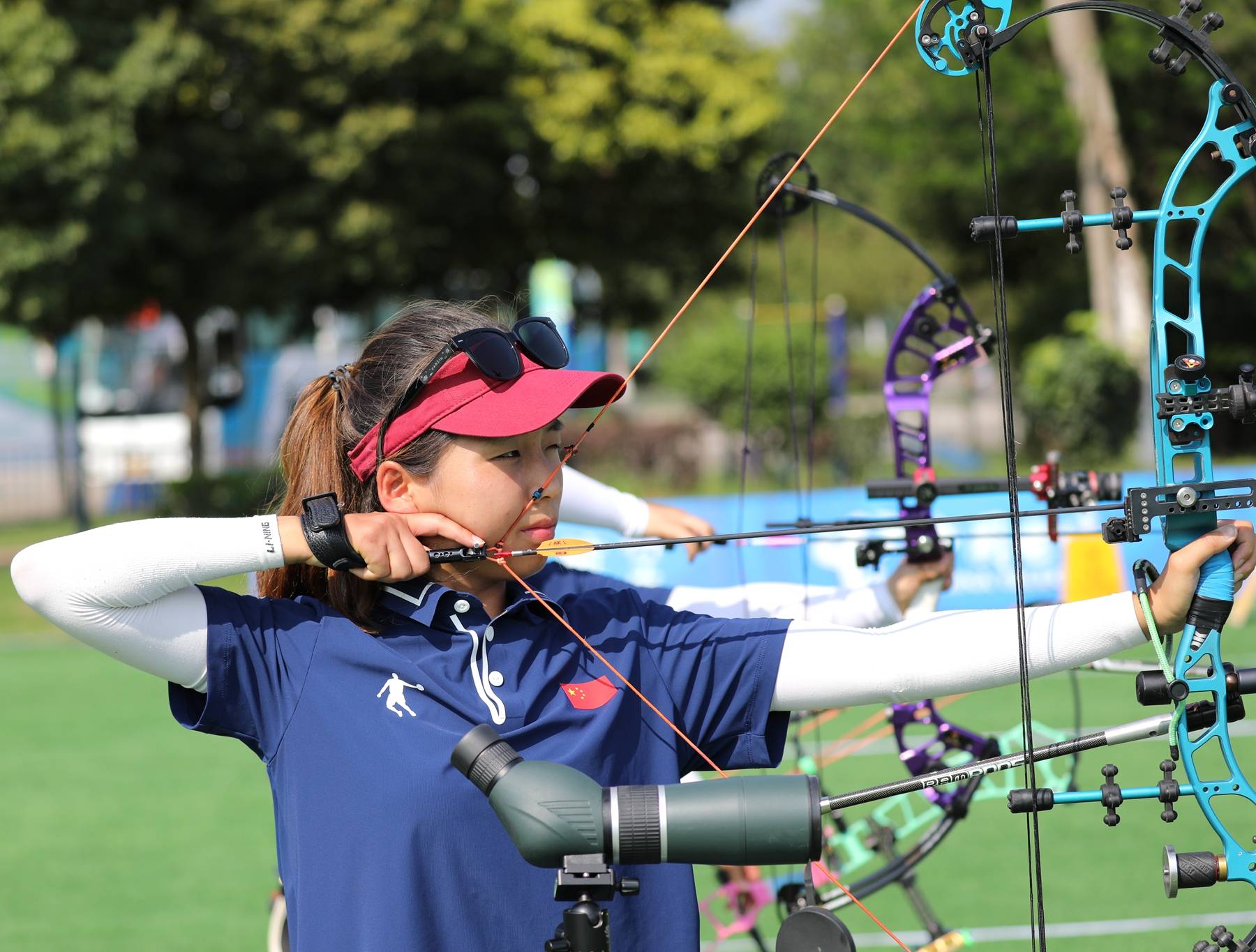 新加坡女子射箭选手成功晋级个人赛决赛